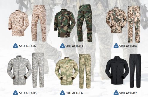 BATTLE DRESS UNIFORM（ACU）