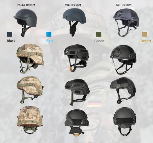 Ballistic helmet