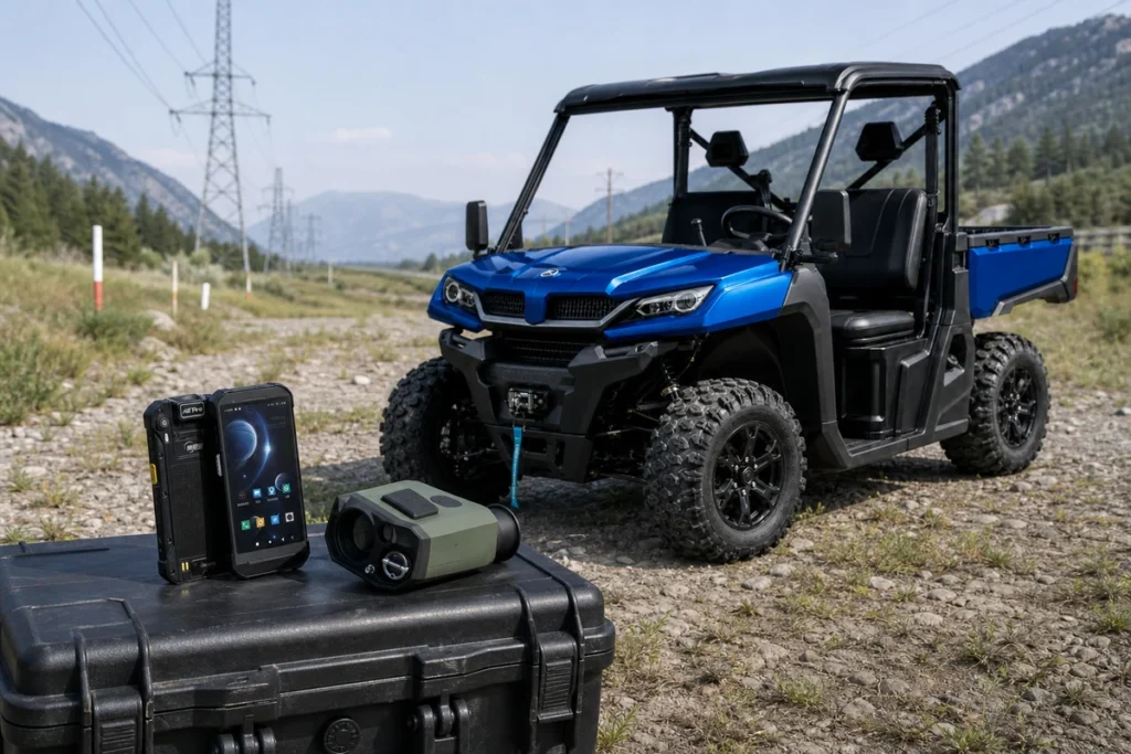 Outdoor operations, surveying, inspection and emergency support equipment